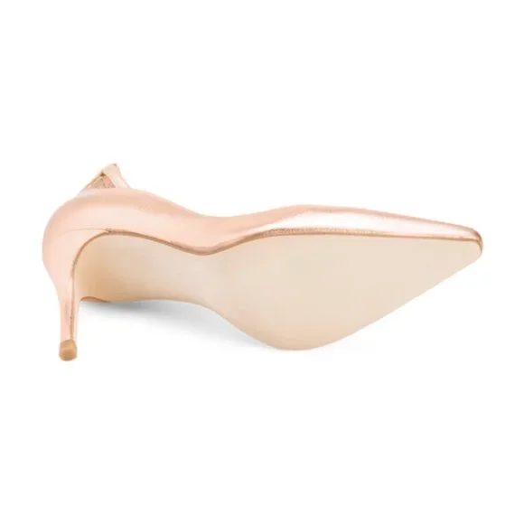 LK BENNETT Made In Spain Leather Catelyn Closed Court Heels